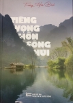 Bìa tập thơ “Tiếng vọng hồn sông núi” của Trương Hòa Bình.